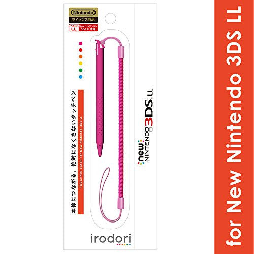 Touch Pen Leash for New 3DS LL (Pink) - Solaris Japan