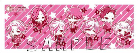 Brothers Conflict - Asahina Hikaru - Asahina Kaname - Asahina Louis - Asahina Natsume - Asahina Subaru - Asahina Tsubaki - Asahina Wataru - Tenugui - Towel B (Slaps)