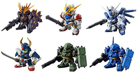 Kidou Senshi Gundam Gyakushuu no Char - Beltorchika's Children - RX-93-ν2 Hi-v Gundam - Mobile Suit Gundam Gashapon Senshi Forte 01 - F001 (Bandai)