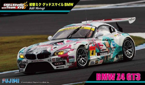 GOOD SMILE Racing - Vocaloid - Hatsune Miku - Itasha - 2011 Hatsune Miku GOOD SMILE Racing BMW Z4 GT3 - 1/24 - BMW Z4 GT3 - Round 8 (Motegi) (Fujimi)