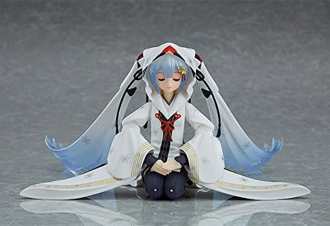 Vocaloid - Hatsune Miku - Rabbit Yukine - Figma EX-045 - Snow 2018, Crane Priestess Ver.