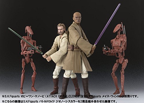 Star Wars: Episode II – Attack of the Clones - Battle Droid - C-3PO -  S.H.Figuarts - Geonosis Color (Bandai)