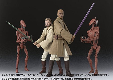 Star Wars: Episode II – Attack of the Clones - Battle Droid - C-3PO - S.H.Figuarts - Geonosis Color (Bandai)