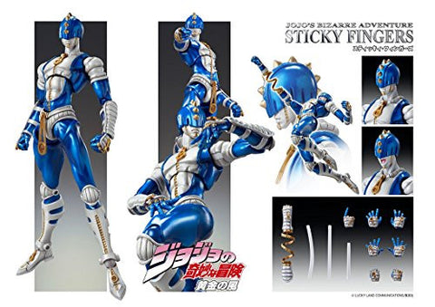 Jojo no Kimyou na Bouken - Ougon no Kaze - Sticky Fingers - Super Action Statue (Medicos Entertainment)