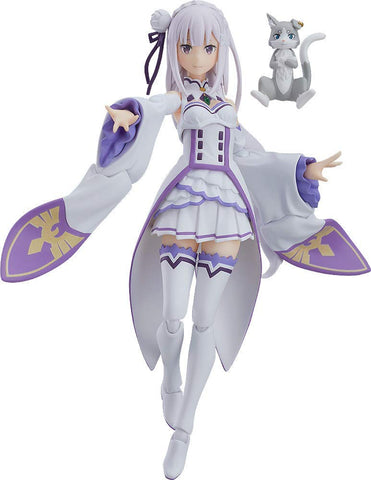 Re:Zero kara Hajimeru Isekai Seikatsu - Emilia - Puck - Figma #419 (Max Factory)