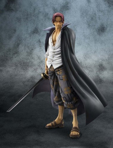 One Piece - Red-Haired Shanks - Excellent Model - Portrait Of Pirates DX - 1/8 - Marineford ver. (MegaHouse)