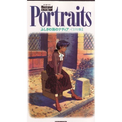 Nadia The Secret Of Blue Water Portraits Illustration Art Book #2 