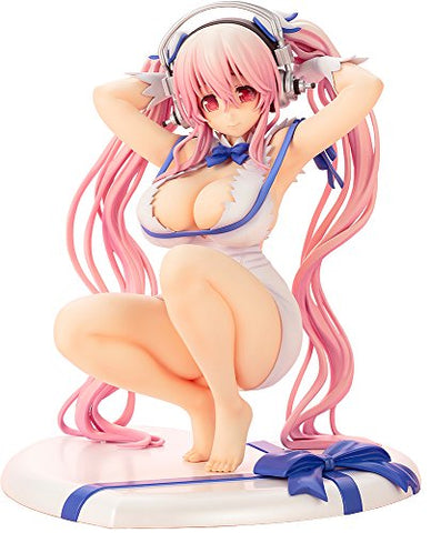 SoniComi (Super Sonico) - Dungeon ni Deai o Motomeru no wa Machigatteiru Darou ka - Sonico - 1/7 - Hestia ver.