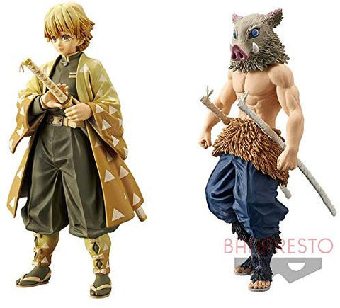 Kimetsu no Yaiba - Hashibira Inosuke - Agatsuma Zenitsu - Kizuna no Sou Vol.4 - Set of 2 Figures (Bandai Spirits)
