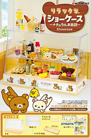 Rilakkuma - Kiiroitori - Korilakkuma - Rilakkuma Showcase - Natural Wood (Re-Ment)