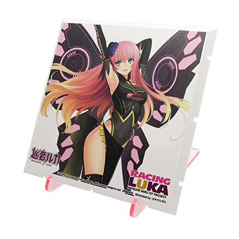 GOOD SMILE Racing - Megurine Luka - Dioramansion 150 - Dioramansion 150: Racing Miku Pit 2017 Optional Panels - Racing Luka 2017 Close-Up Ver. - Racing 2017 ver. (Good Smile Company, PLM)