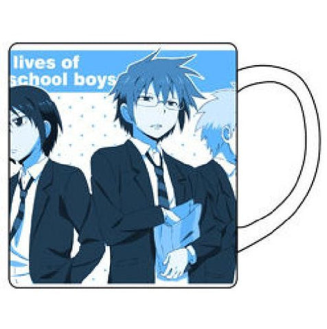 Danshi Koukousei no Nichijou - Tabata Hidenori - Tadakuni - Tanaka Yoshitake - Mug (Cospa)