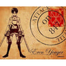 Shingeki no Kyojin - Eren Yeager - Towel - Mini Towel (Fragment)