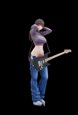 ≪超目玉★12月≫ Original Character - Guitar Sister - 1/7 (Lovely) - Solaris その他