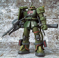 Kidou Senshi Gundam - MS-06F Zaku II - Extended Mobile Suit in Action!! - Real Type Color (Bandai)
