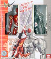 Kamen Rider W - Kamen Rider Double Heat Metal - W Form Change WFC02 (Bandai)