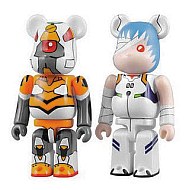 "Rebuild of Evangelion" BE@BRICK Set B EVA-00 & Ayanami Rei