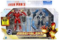"Iron Man 3" Hasbro Action Figure 3.75 Inch Assemblers Box Set / 2 Pack