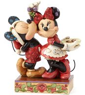 Enesco Disney Traditions - 2014 Christmas Series: Mickey Mouse & Minnie Mouse Statue