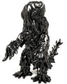 "Godzilla vs Hedorah" Seiki no Toho Kaijyu Jet Black Object Collection Hedorah 1971