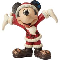 Enesco Disney Traditions - Santa Mickey Mouse Statue