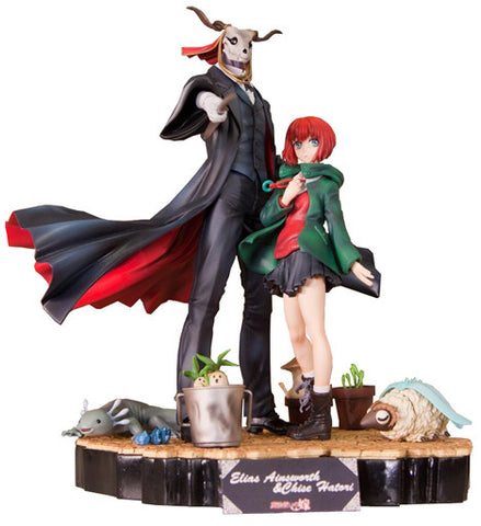 Mahou Tsukai no Yome - Aetoniki - Elias Ainsworth - Hatori Chise - Mandrake - Watamushi - Mag Premium Vignette Series #01 (Genei)