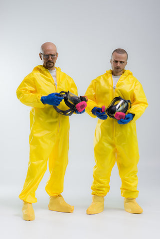 "Breaking Bad" Heisenberg & Jesse Hazmat Suit Combo