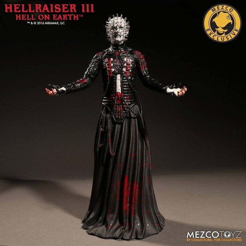 [未開封] ヘルレイザー3/ ピンヘッド ブラッディスプラッター ver. Hellraiser - Pinhead 12 Inch Action Figure Mezco Exclusive Bloody