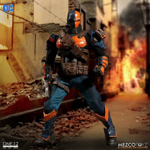 開封品　mezco one12 デスストローク ONE:12 Collective - DC Comics: Deathstroke 1/12 Action Figure