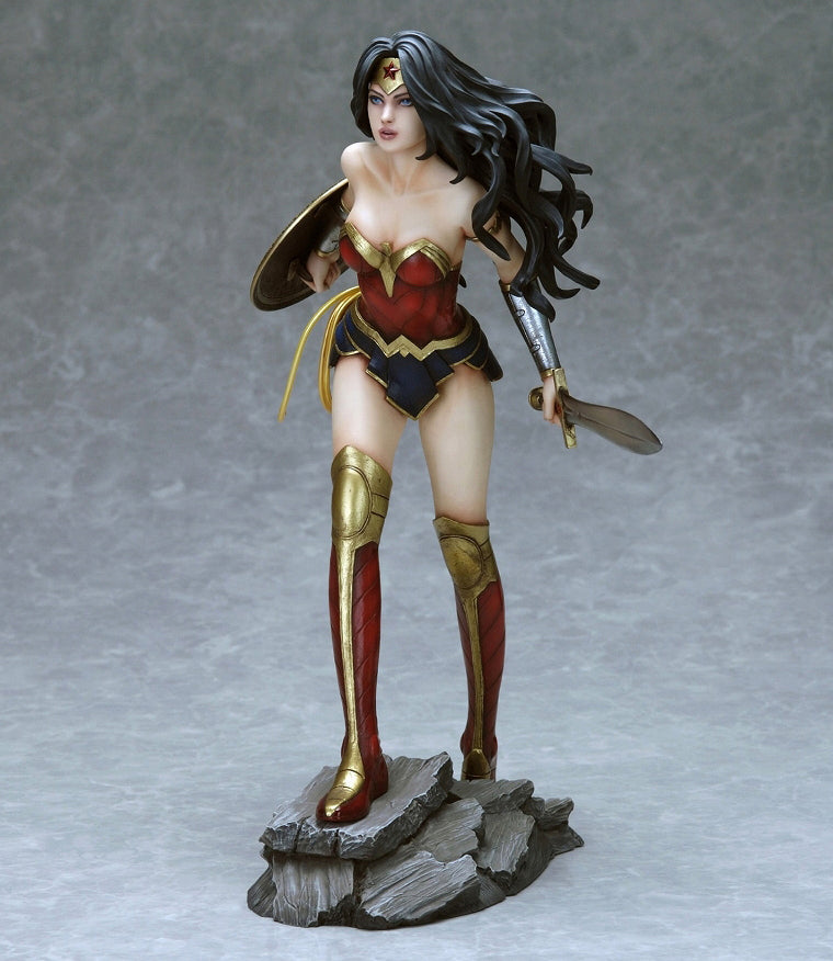 中古】[未開封][FIG] DC Comics VARIANT STATIC ARTS mini ワンダーウーマン 高くっ Wonder Woman(