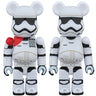 FIRST ORDER STORMTROOPER OFFICER & FIRST ORDER STORMTROOPER BE@RBRICK Star WArS 2PACK