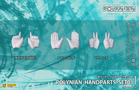 Robot Neoanthropinae Polynian - Polynian - Hand Parts Set 01 (Daibadi Production)