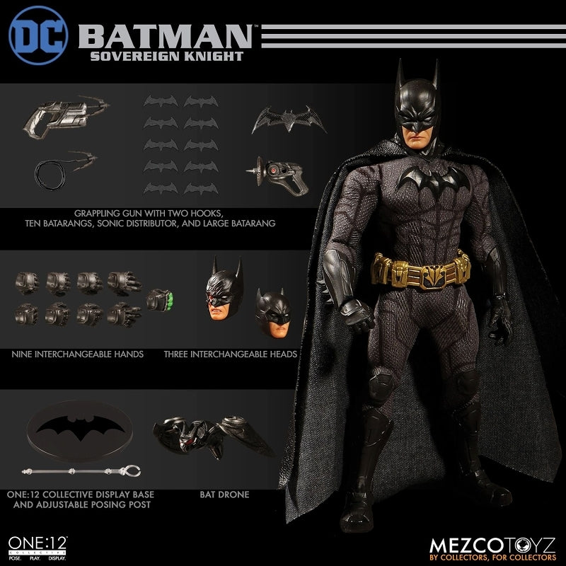 ONE:12 Collective - DC Comics: Sovereign Knight Batman 1/12 Action