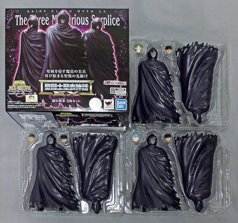 Saint Seiya Myth ClothEX Saint Seiya MeiouHadesTwelve Golden Temples Chapter Nazo no saapurisu 3Set