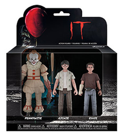"IT" 3.75 Inch Action Figure Pennywise & Richie & Eddie