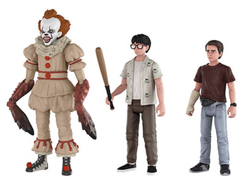 "IT" 3.75 Inch Action Figure Pennywise & Richie & Eddie