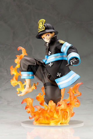 Enn Enn no Shouboutai - Shinra Kusakabe - ARTFX J - 1/8 - 2021 Re-release (Kotobukiya)