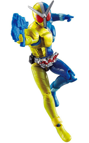 Kamen Rider W - Kamen Rider Double Luna Trigger - Rider Kick's Figure - RKF Legend Rider Series (Bandai)
