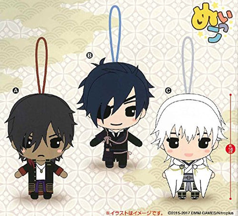 Touken Ranbu - Online - Shokudaikiri Mitsutada - surumaru Kuninaga - Ookurikara - Plush Strap - Touken Ranbu -ONLINE- Nuikko Nuigurumi 5 -Set