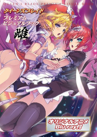 Queen’s Blade Premium Visual Book And Blu Ray