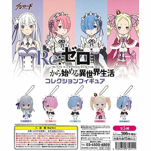 Re:Zero kara Hajimeru Isekai Seikatsu - Emilia - Charm - Re:Zero kara Hajimeru Isekai Seikatsu Collection Figure - Blind Box Set