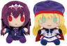 Fate/Grand Order - Scáthach-Skadi - Altria Caster - Chokonokko - Ichiban Kuji Fate/Grand Order Cosmos in the Lostbelt - Prize C +D Set (Bandai Spirits)