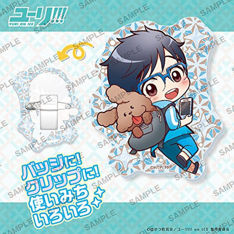 Yuri!!! on Ice - Clear Clip Badge - Set