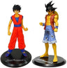 Dragon Ball Z - One Piece - Son Goku - Monkey D. Luffy - DX Assemblage Figure - Shounen Jump 40th Anniversary Dragon Ball Z x One Piece - Luffy Style - Goku Style - Set (Banpresto)