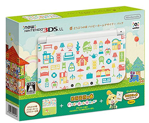 NEW NINTENDO 3DS LL [DOUBUTSU NO MORI: HAPPY HOME DESIGNER PACK]