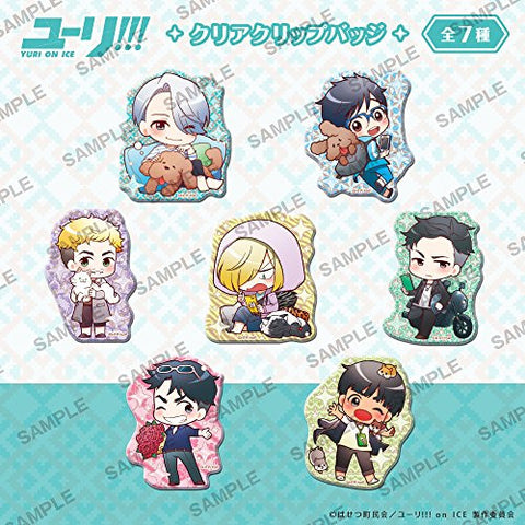 Yuri!!! on Ice - Clear Clip Badge - Set