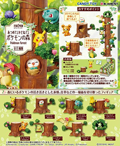 Pocket Monsters - Pikachu - Candy Toy - Atsumete! Kasanete! Pokémon no Mori - 1 (Re-Ment)