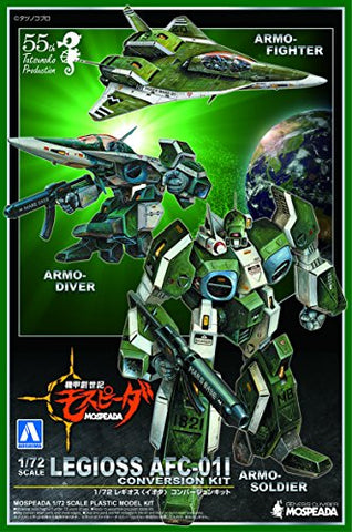 Kikou Souseki Mospeada - AFC-01I Iota Legioss - 1/72 - Legioss Iota Conversion Kit (Aoshima, Imai)