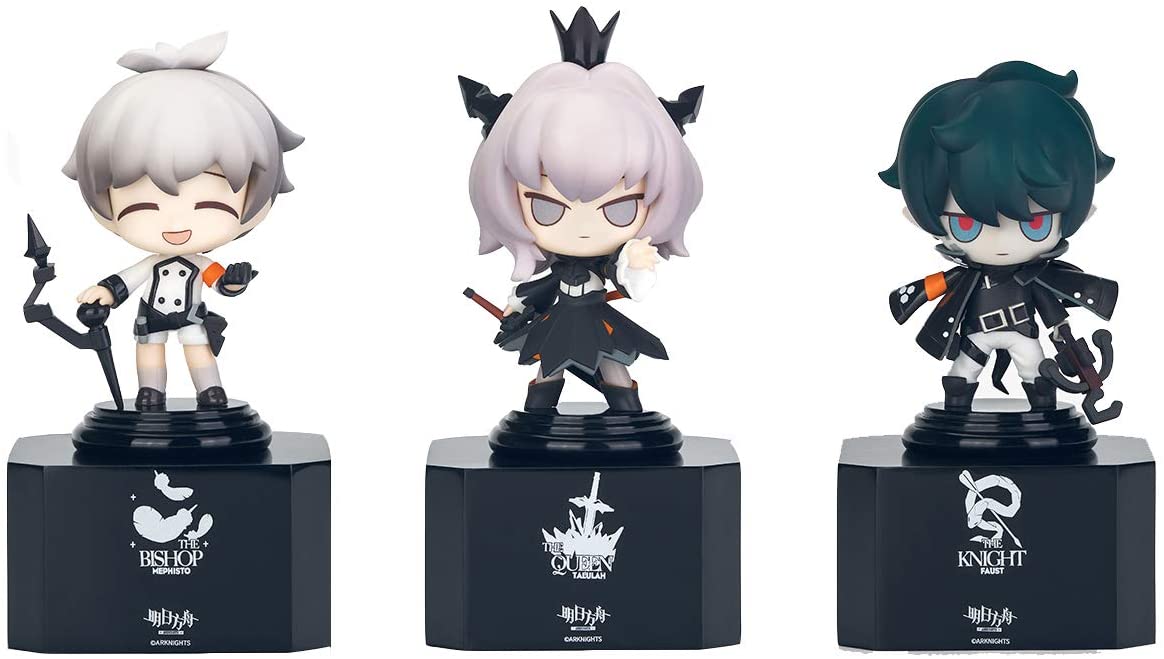 アークナイツ　チェスピースコレクションフィギュア　メフィスト　ファウスト　タルラ Arknights - Mephesto - Talulah - Faust - Chess Piece Series Vol.4