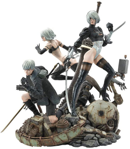 NieR: Automata - Pod 042 - Pod 153 - YoRHa No. 2 Type B - YoRHa No. 9 Type S - YoRHa Type A No.2 - Square Enix Masterline SEM-01DX - 1/4 - Deluxe version (Prime 1 Studio)